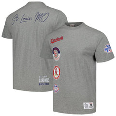 St. Louis Cardinals Mitchell & Ness Cooperstown Collection City Collection T-Shirt Clearance