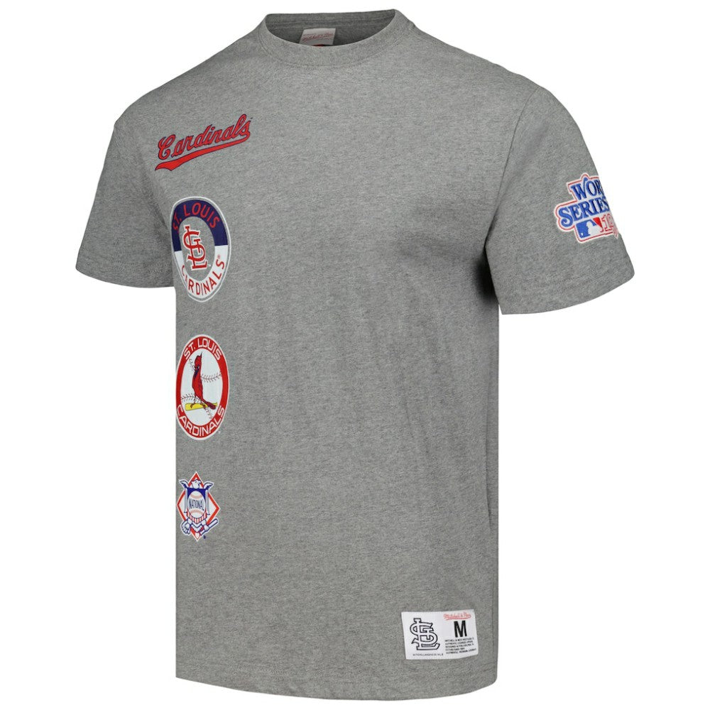 St. Louis Cardinals Mitchell & Ness Cooperstown Collection City Collection T-Shirt Clearance