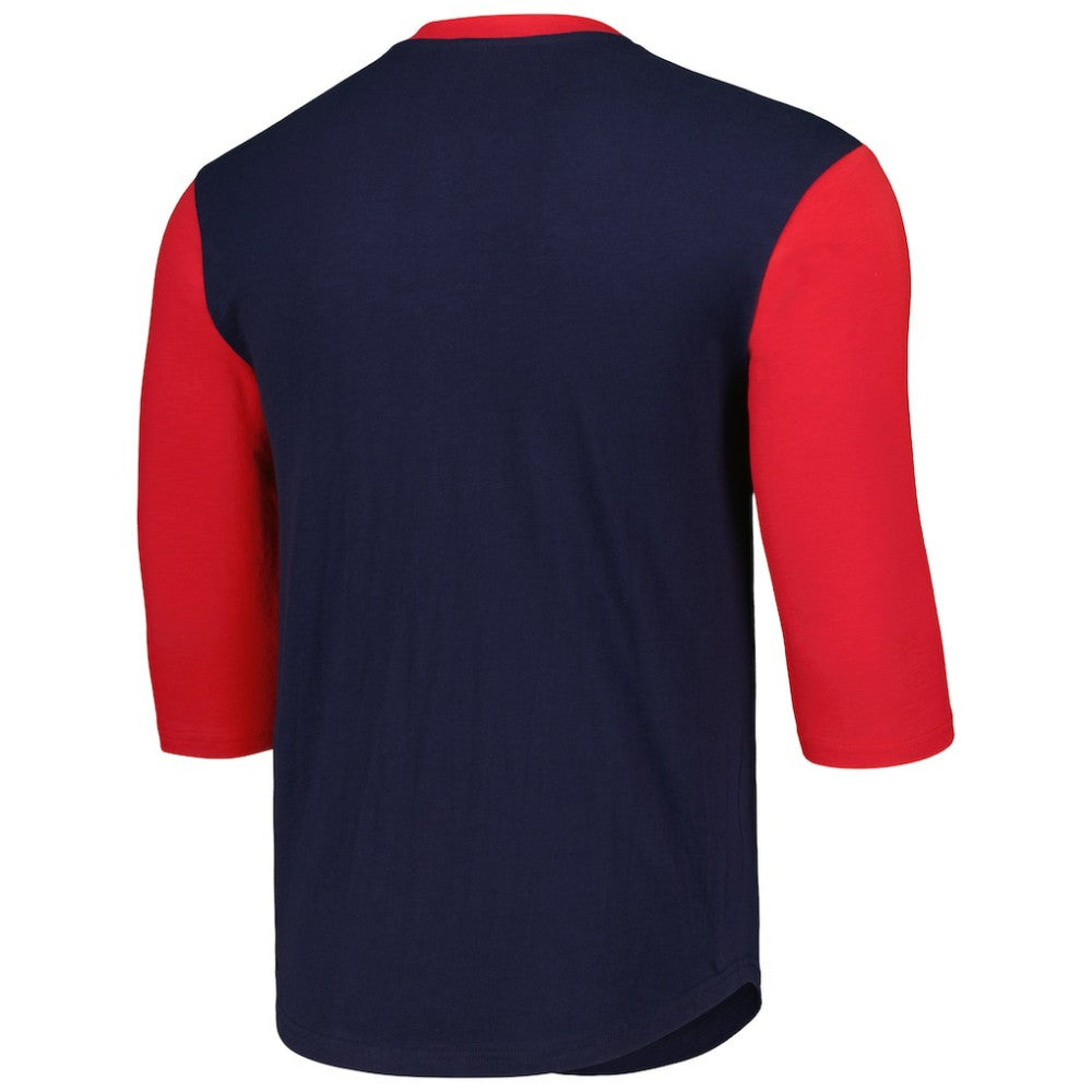 Chicago White Sox Mitchell & Ness Cooperstown Collection Legendary Slub Henley 3/4-Sleeve T-Shirt On Sale