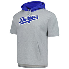 Los Angeles Dodgers Mitchell & Ness Postgame Short Sleeve Pullover Hoodie Sale