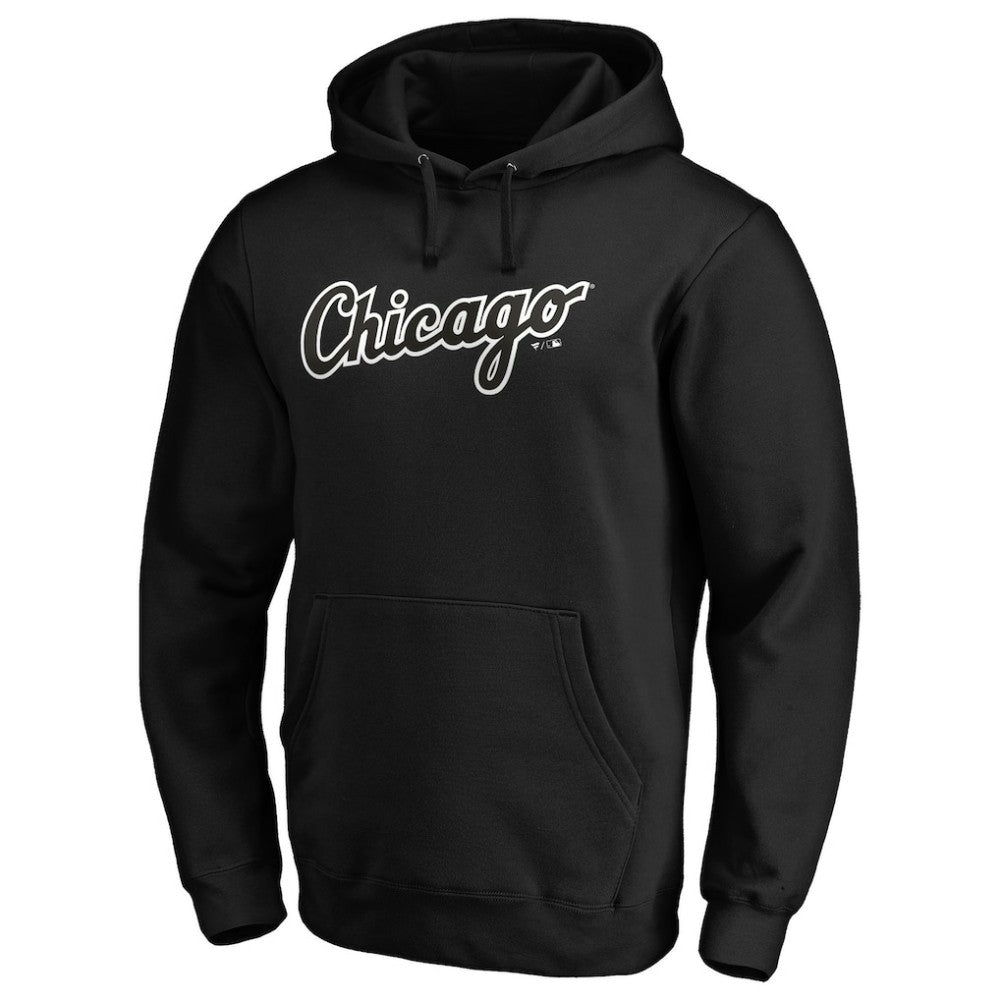Chicago White Sox Official Wordmark Fitted Pullover Hoodie Near Me