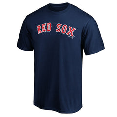 Boston Red Sox Official Wordmark Team T-Shirt Lifestyle