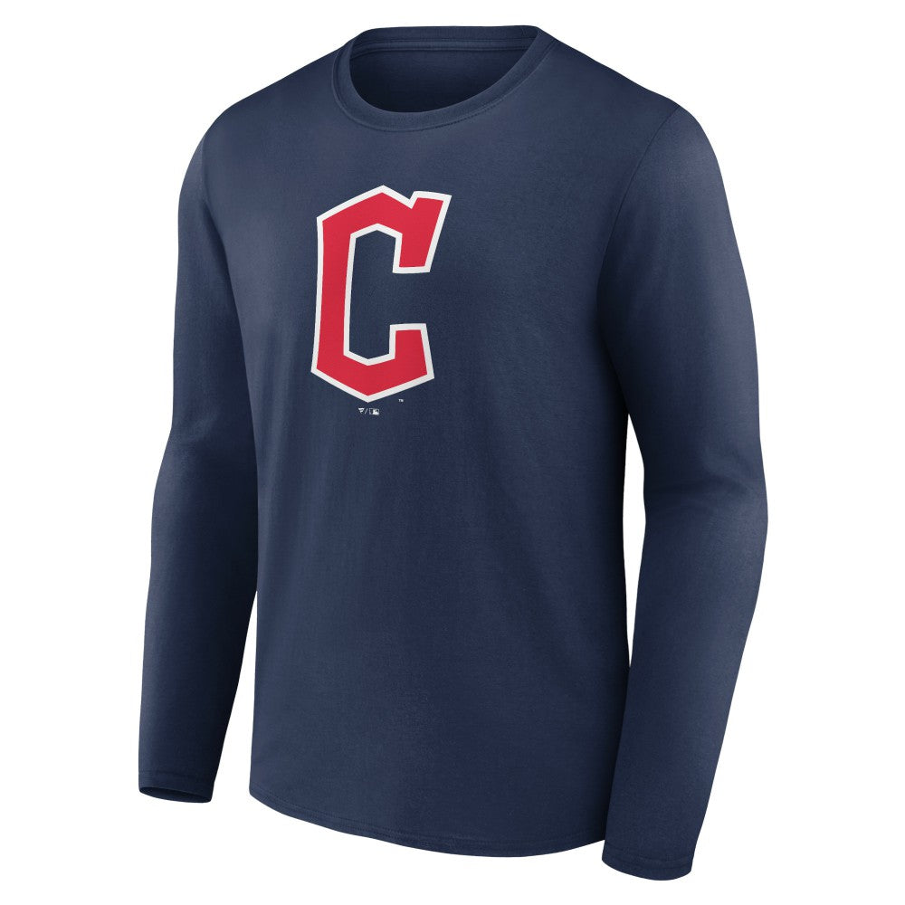 Cleveland Guardians Official Wordmark Long Sleeve T-Shirt On Sale