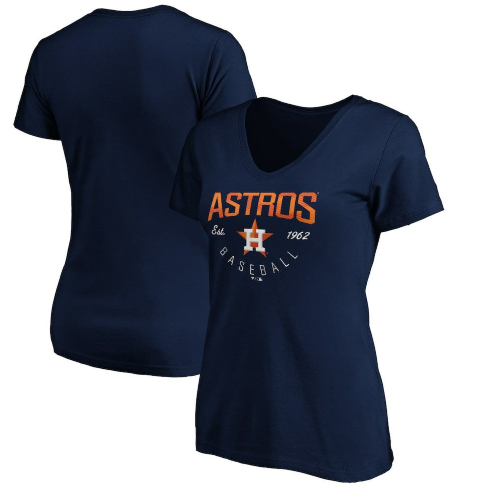 Houston Astros Women's Core Live For It V-Neck T-Shirt Near Me