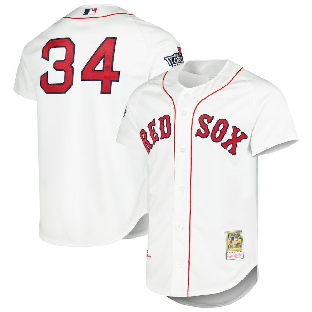 David Ortiz Boston Red Sox Mitchell & Ness Cooperstown Collection Authentic Jersey Lifestyle