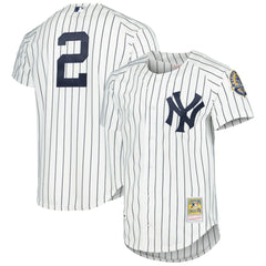 Derek Jeter New York Yankees Mitchell & Ness Cooperstown Collection Authentic Jersey Lifestyle