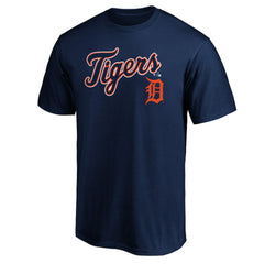 Detroit Tigers Team Lock Up Wordmark T-Shirt for sale