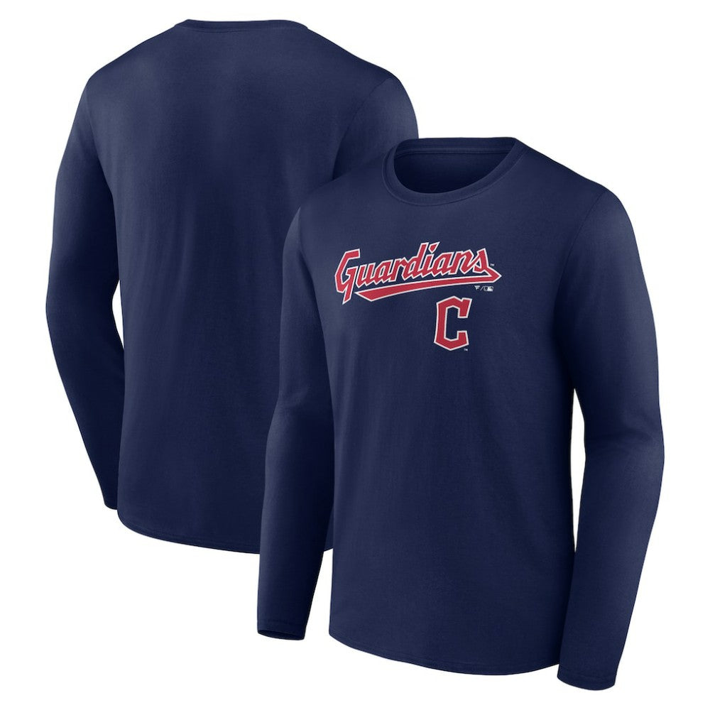 Cleveland Guardians Team Lock Up Long Sleeve T-Shirt Sale