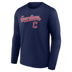 Cleveland Guardians Team Lock Up Long Sleeve T-Shirt Sale