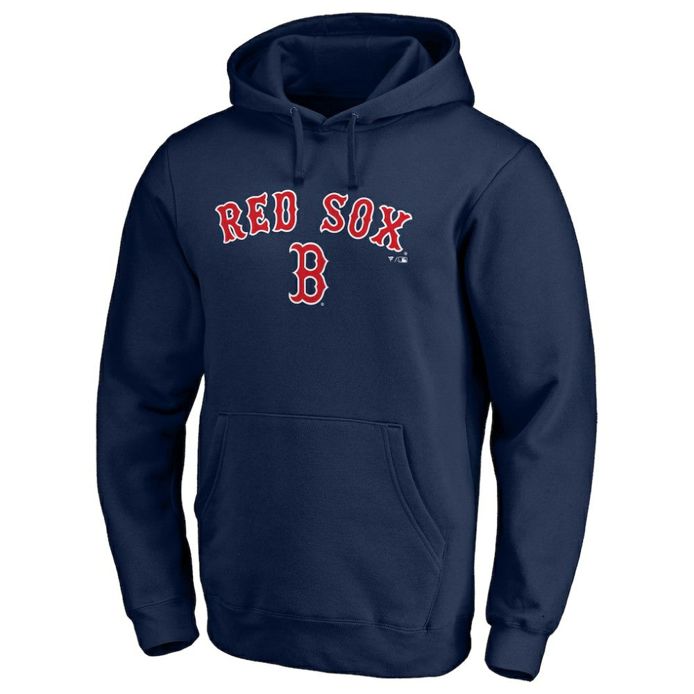 Boston Red Sox Team Lock Up Wordmark Pullover Hoodie for sale