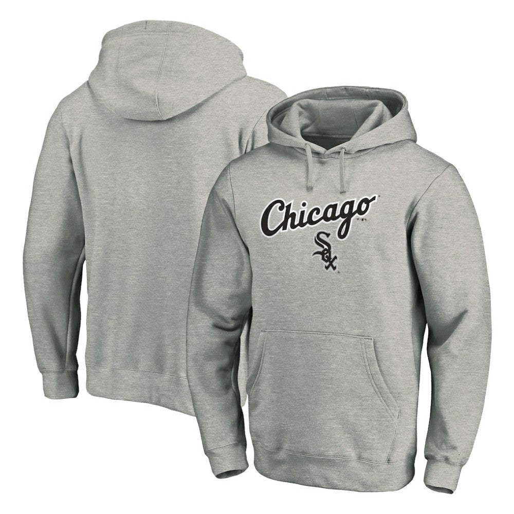 Chicago White Sox Team Lock Up Wordmark Pullover Hoodie Sale