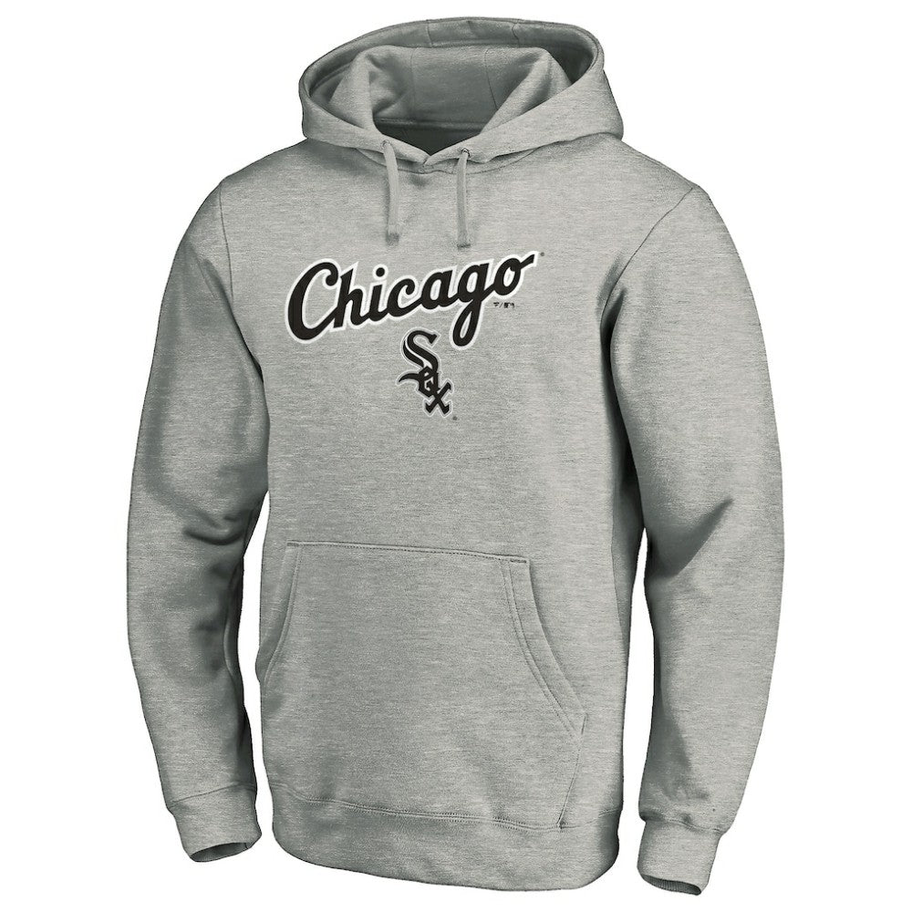 Chicago White Sox Team Lock Up Wordmark Pullover Hoodie Sale