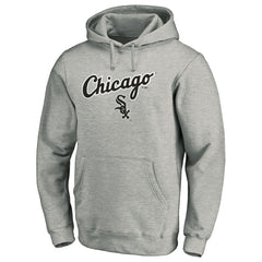 Chicago White Sox Team Lock Up Wordmark Pullover Hoodie Sale