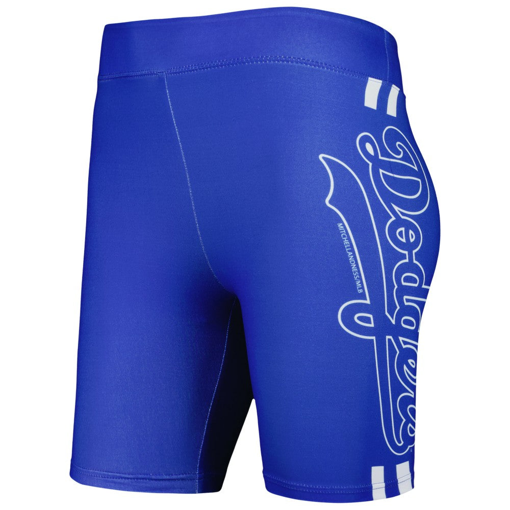 Los Angeles Dodgers Mitchell & Ness Women's Biker Shorts Sale