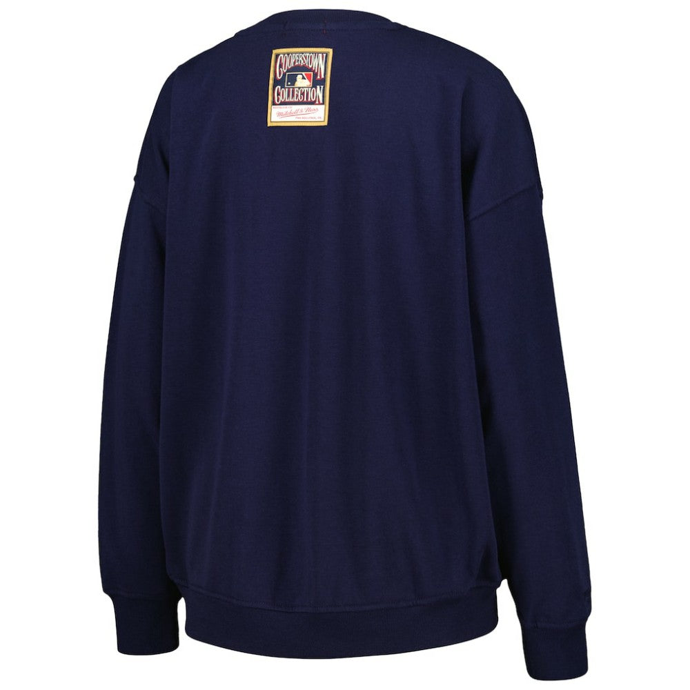Boston Red Sox Mitchell & Ness Women's Logo Lt 2.0 Pullover Sweatshirt for sale