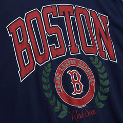 Boston Red Sox Mitchell & Ness Women's Logo Lt 2.0 Pullover Sweatshirt for sale