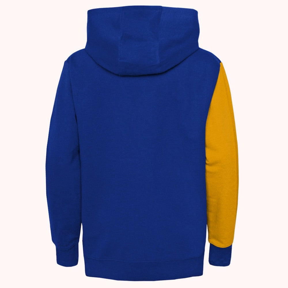 St. Louis Blues - Youth Unrivaled Pullover Hoodie Gold/Blue