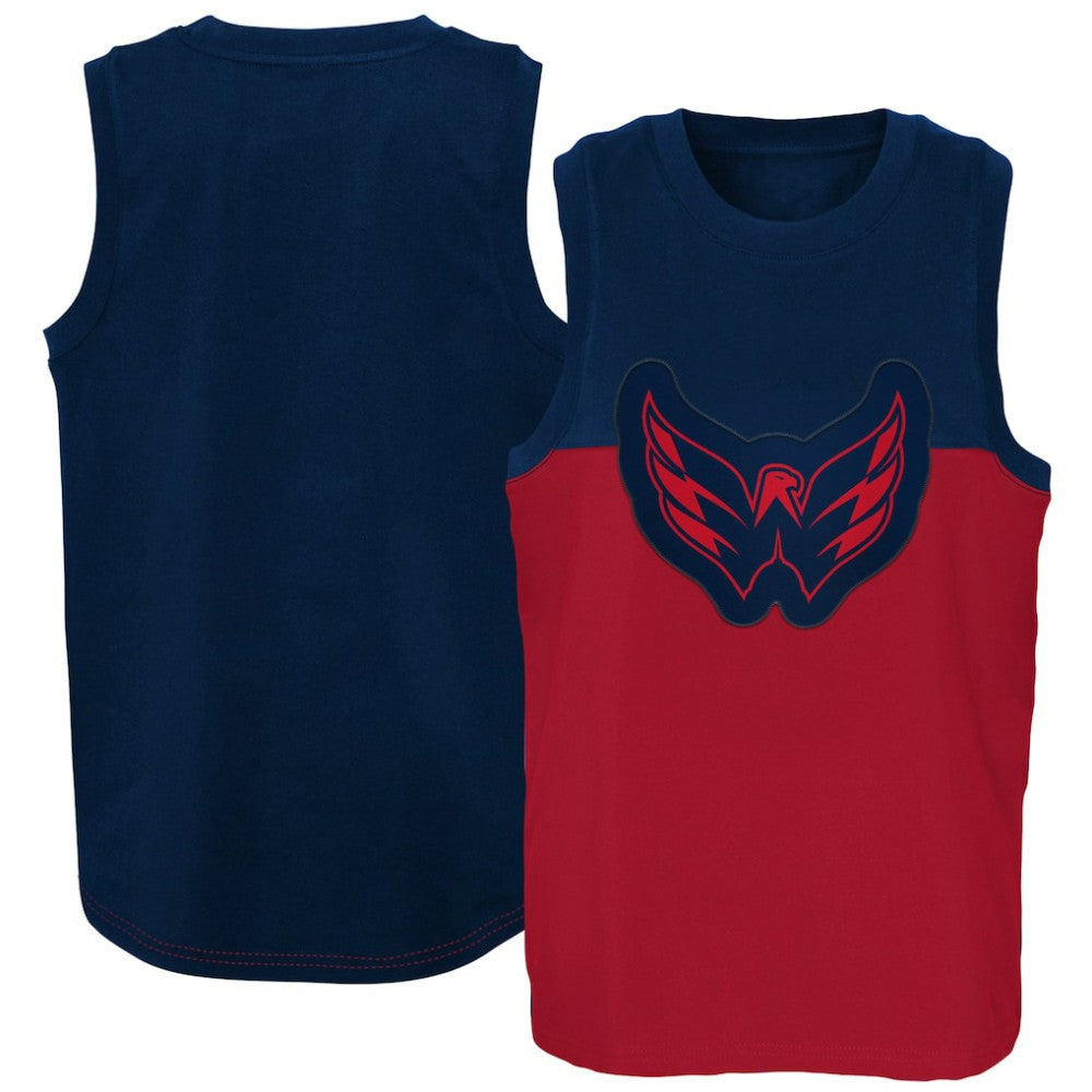 Washington Capitals Youth Revitalize Tank Top Red/Navy
