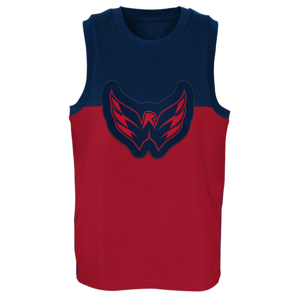 Washington Capitals Youth Revitalize Tank Top Red/Navy