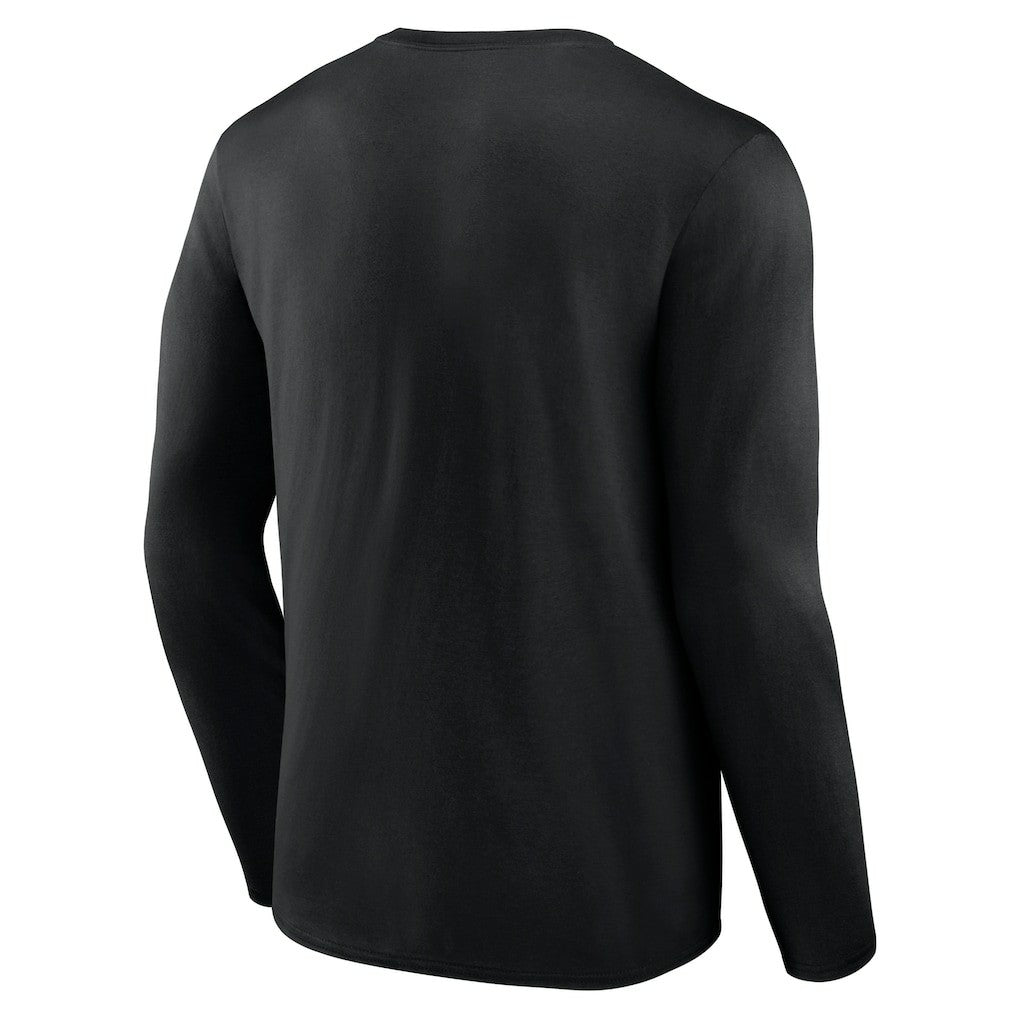 Fanatics - Golden State Warriors Japanese Heritage Long Sleeve T-Shirt - Black