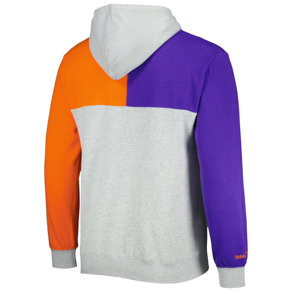 Mitchell & Ness - Phoenix Suns Tie-Breaker Pullover Hoodie - Heather Gray