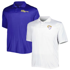 Los Angeles Rams Solid Two-Pack Polo Set Royal/White - Fanatics