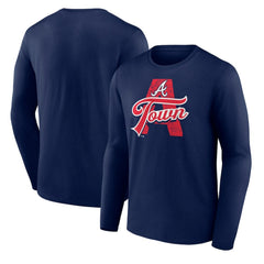 Atlanta Braves Hometown Graphic Long Sleeve T-Shirt Lifestyle
