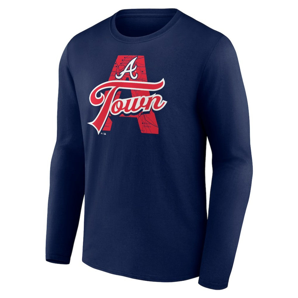 Atlanta Braves Hometown Graphic Long Sleeve T-Shirt Lifestyle