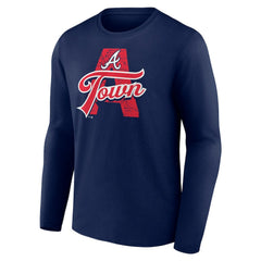 Atlanta Braves Hometown Graphic Long Sleeve T-Shirt Lifestyle