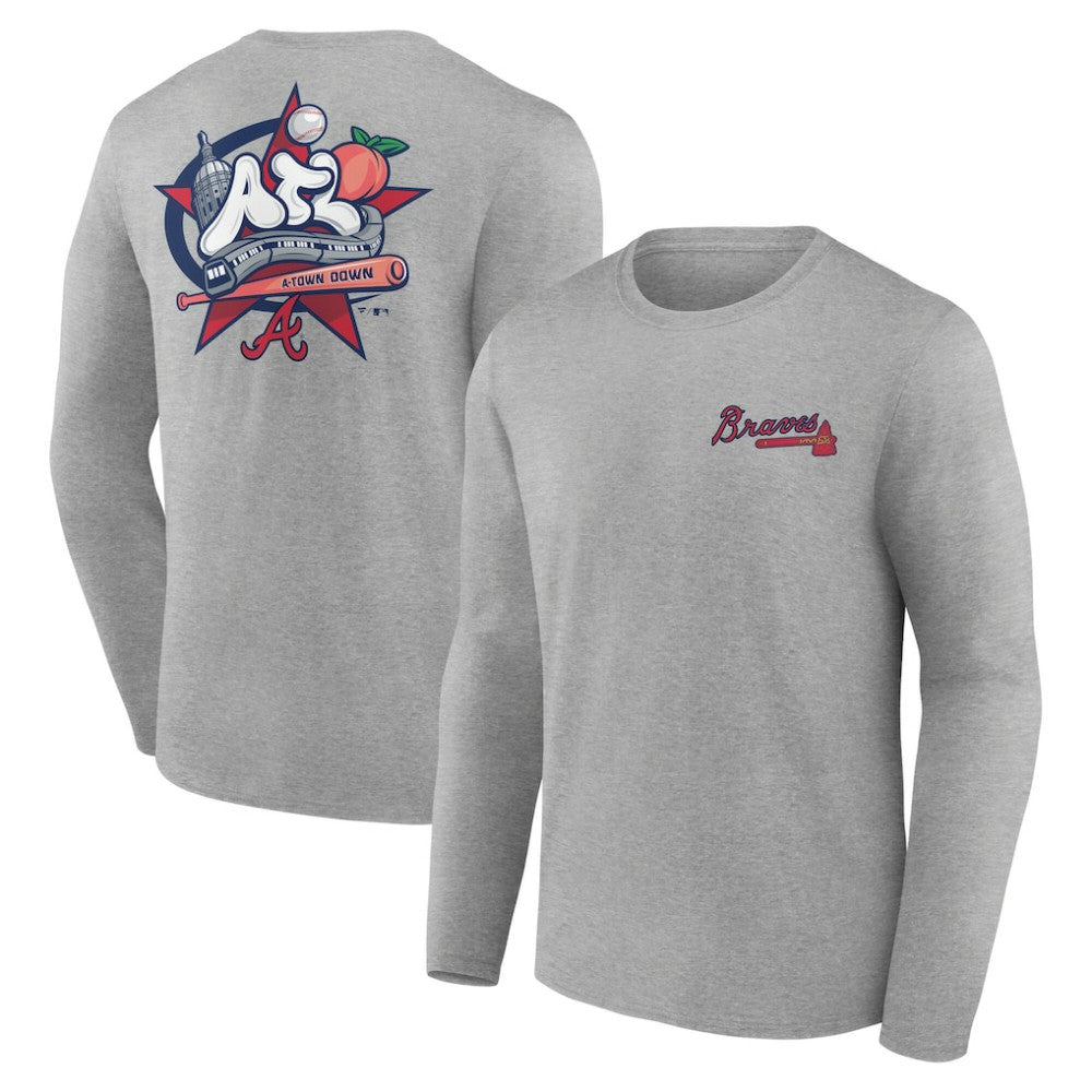 Atlanta Braves Nice Kicks Long Sleeve T-Shirt for sale