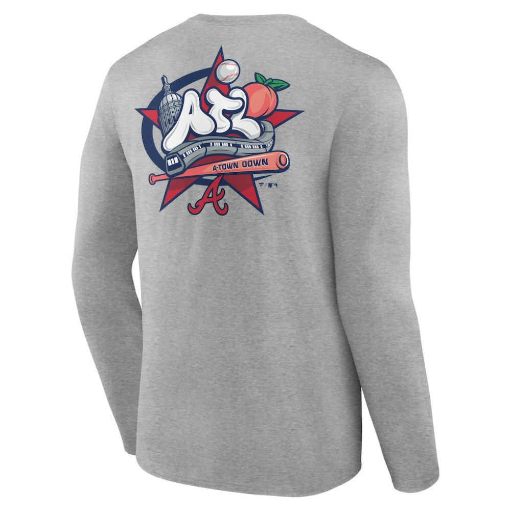 Atlanta Braves Nice Kicks Long Sleeve T-Shirt for sale