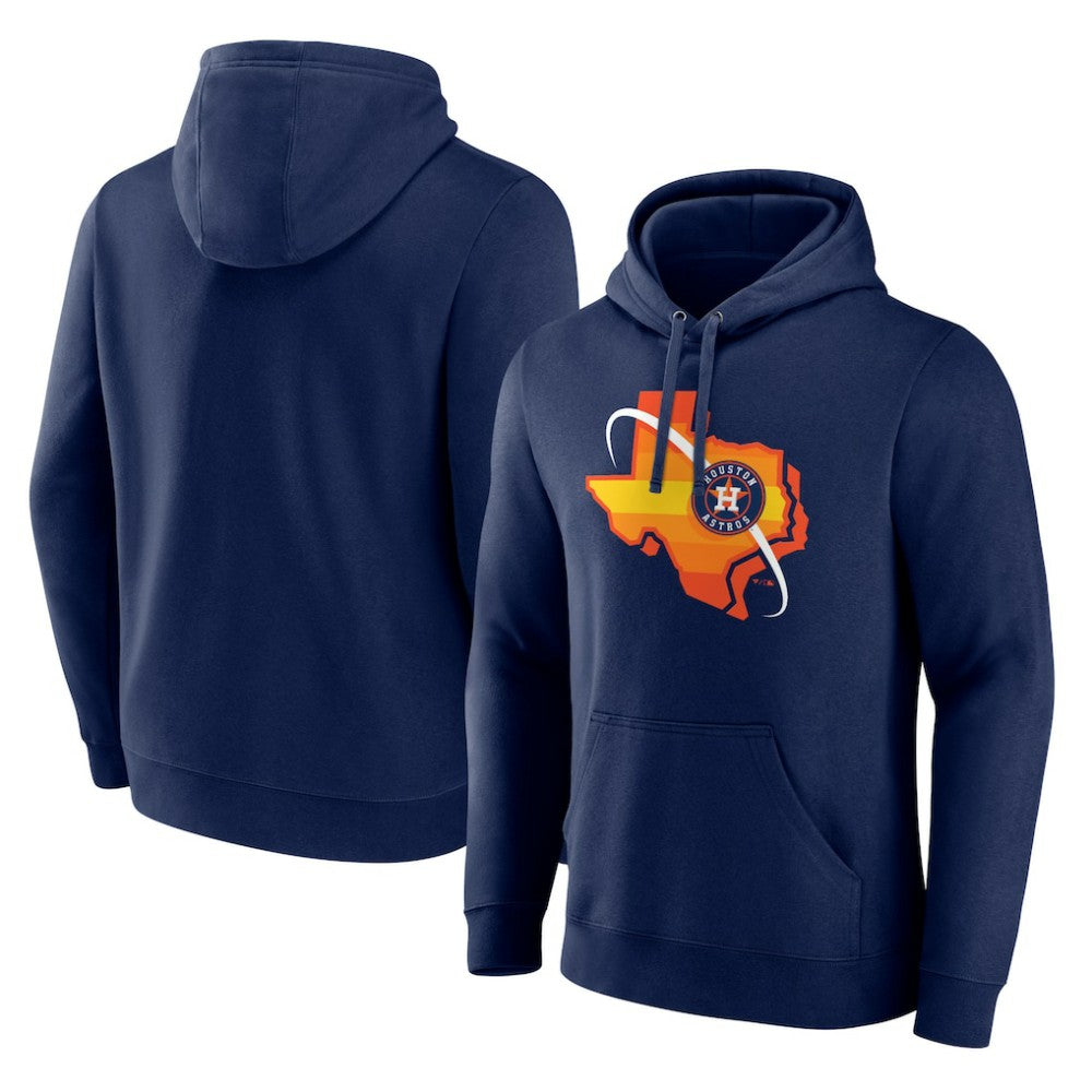 Houston Astros Paint the Black Pullover Hoodie Lifestyle