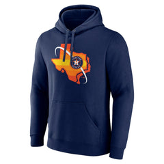 Houston Astros Paint the Black Pullover Hoodie Lifestyle
