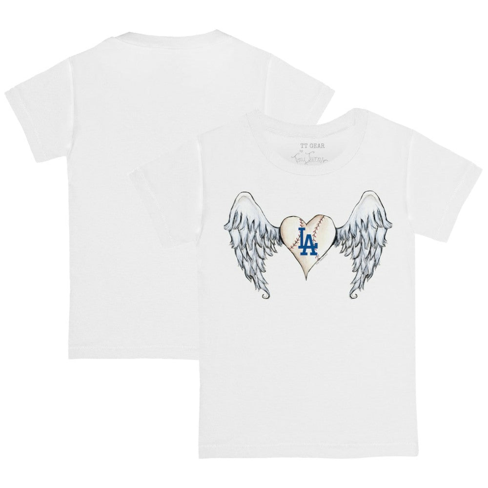 Los Angeles Dodgers Tiny Turnip Youth Angel Wings T-Shirt Sale