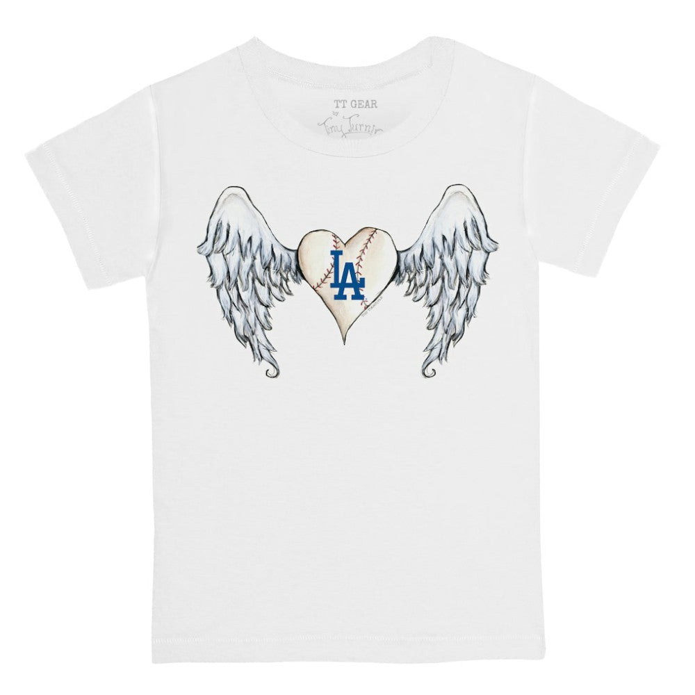 Los Angeles Dodgers Tiny Turnip Youth Angel Wings T-Shirt Sale