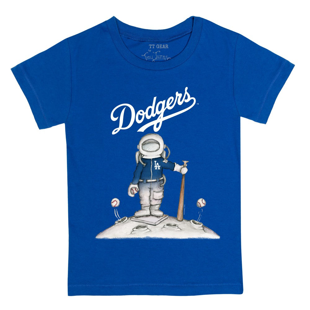 Los Angeles Dodgers Tiny Turnip Youth Astronaut T-Shirt discount
