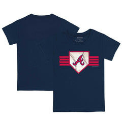 Atlanta Braves Tiny Turnip Youth Base Stripe T-Shirt Near Me