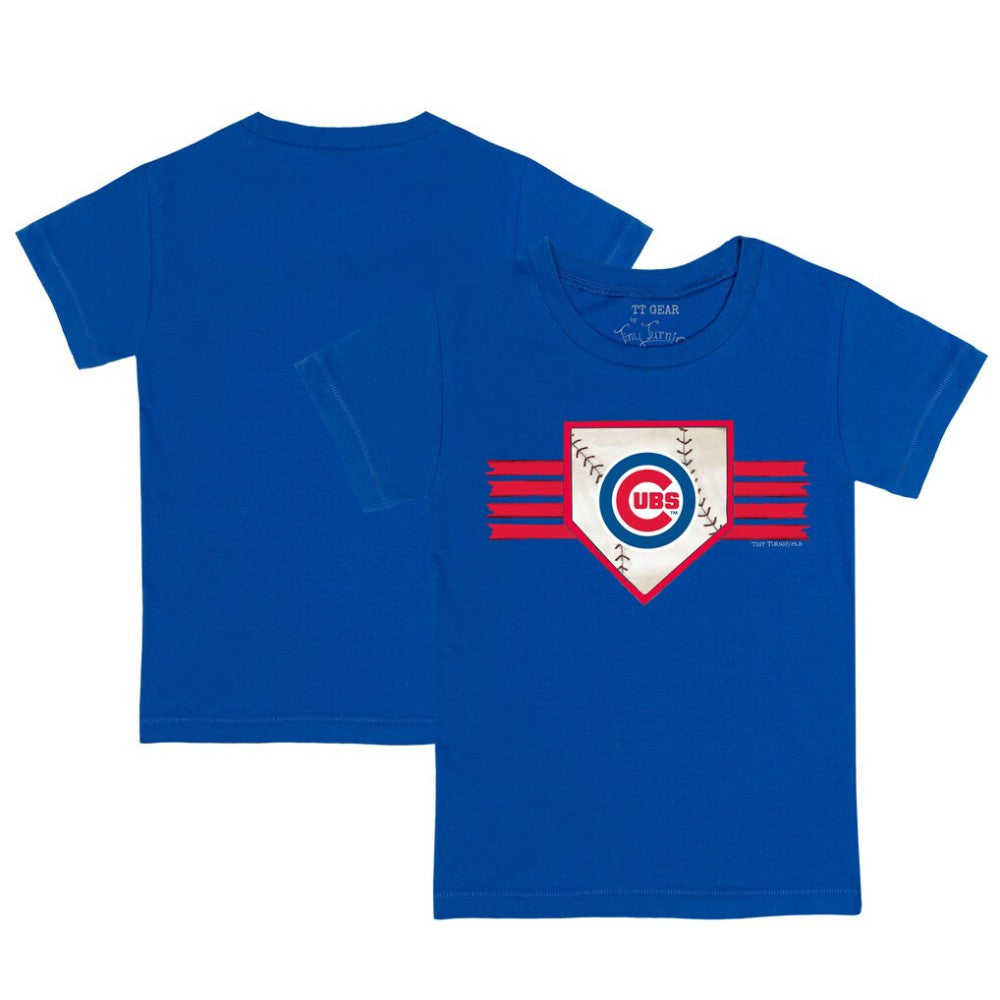 Chicago Cubs Tiny Turnip Youth Base Stripe T-Shirt for sale