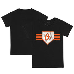 Baltimore Orioles Tiny Turnip Youth Base Stripe T-Shirt Sale