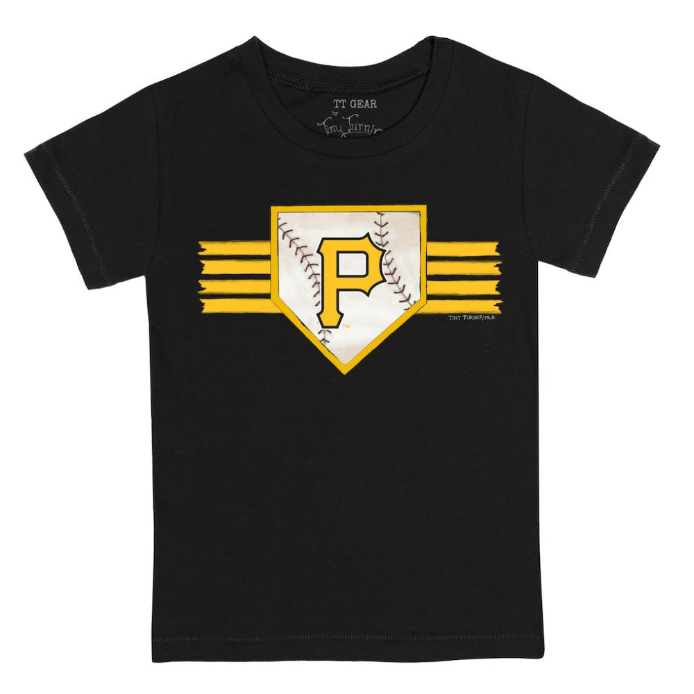 Pittsburgh Pirates Tiny Turnip Youth Base Stripe T-Shirt Clearance