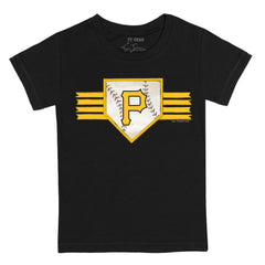 Pittsburgh Pirates Tiny Turnip Youth Base Stripe T-Shirt Clearance