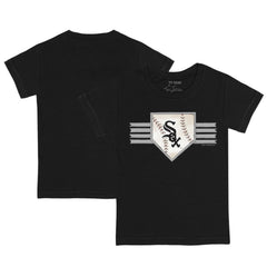 Chicago White Sox Tiny Turnip Youth Base Stripe T-Shirt Lifestyle