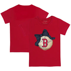 Boston Red Sox Tiny Turnip Youth Baseball Bow T-Shirt Sale