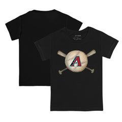 Arizona Diamondbacks Tiny Turnip Youth Baseball Cross Bats T-Shirt Sale