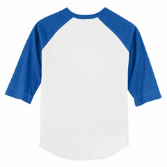 Kansas City Royals Tiny Turnip Youth Baseball Cross Bats 3/4-Sleeve Raglan T-Shirt Sale