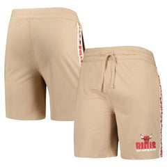 NBA - Chicago Bulls Concepts Sport Team Stripe Shorts - Tan