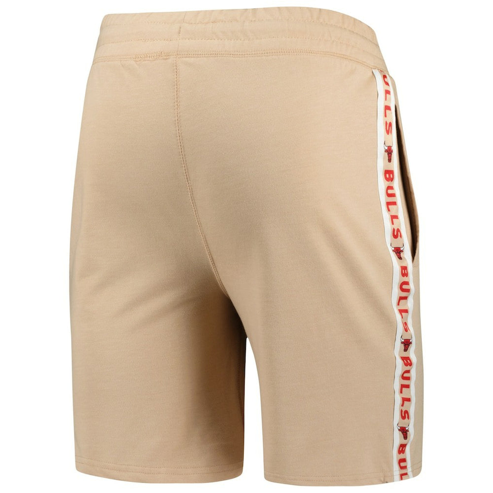 NBA - Chicago Bulls Concepts Sport Team Stripe Shorts - Tan