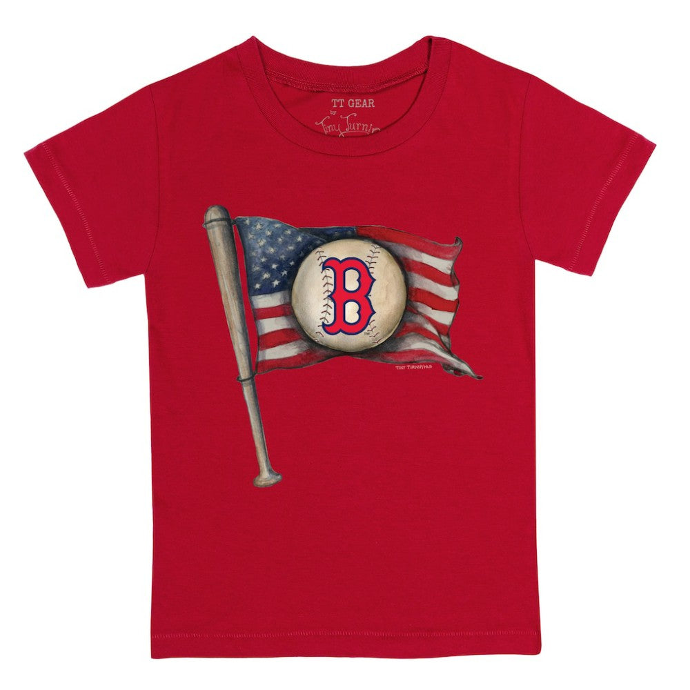 Boston Red Sox Tiny Turnip Youth Baseball Flag T-Shirt Near Me