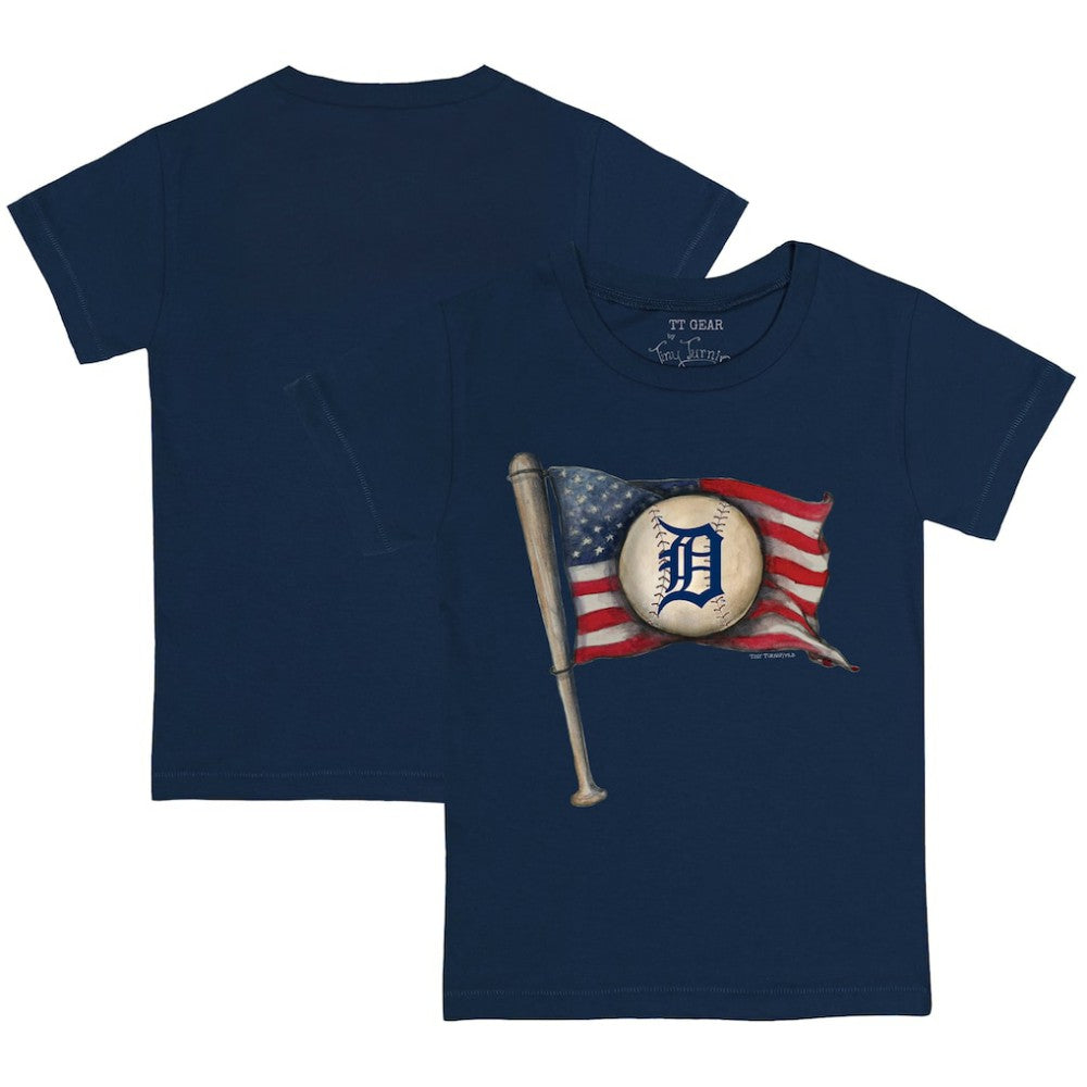 Detroit Tigers Tiny Turnip Youth Baseball Flag T-Shirt Sale