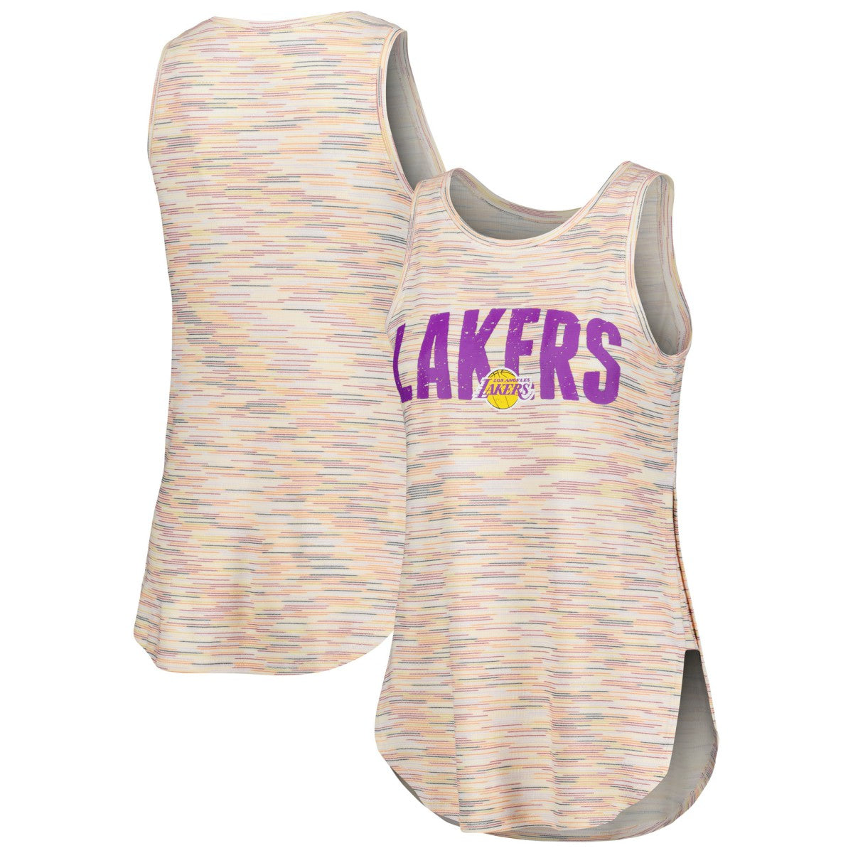 NBA - Los Angeles Lakers Concepts Sport Women's Sunray Tank Top - White